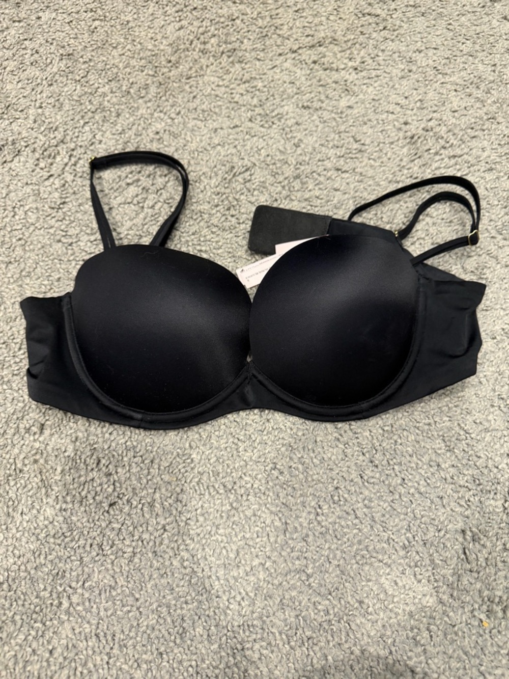 Victoria's Secret Black Smooth T-Shirt Bra with Underwire